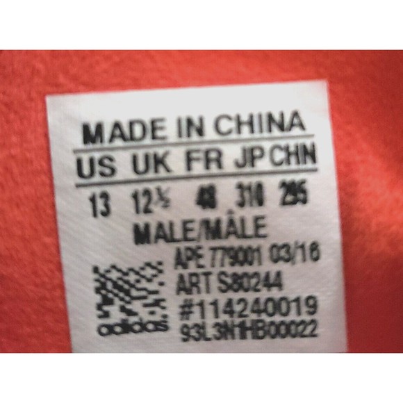 Adidas Originals Tubular Invader Men's 13 Suede Trainers Shoes Boots Lace up Red - Picture 3 of 8